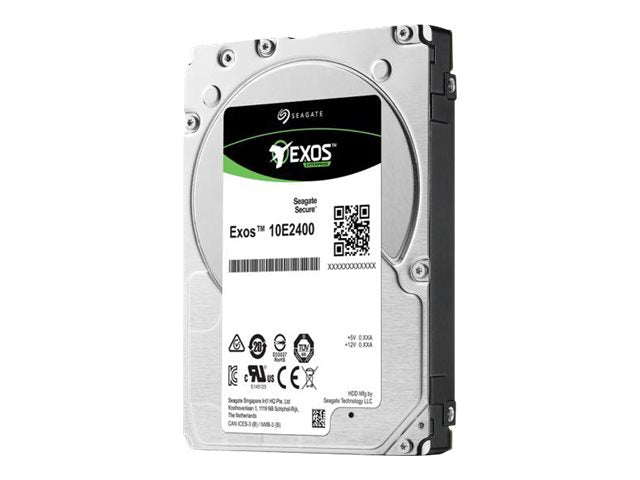 SEAGATE SEAGATE EXOS 10E2400 600GB HDD 512N 10000rpm 128MB cache SAS 12Gb/s 2.5inch BLK
