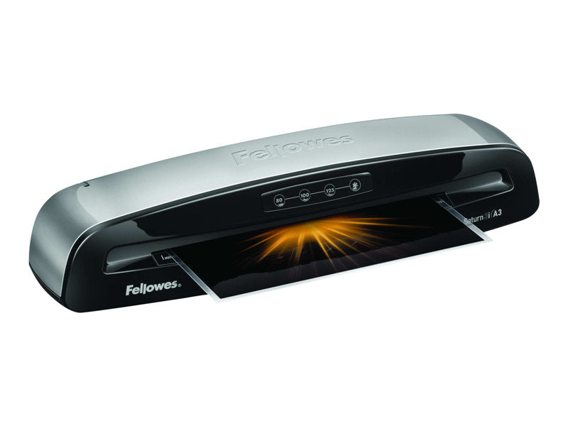 FELLOWES Bundle Plastifieuse Saturn 3i A3 achetée + 4x25 packs 80 microns offerts
