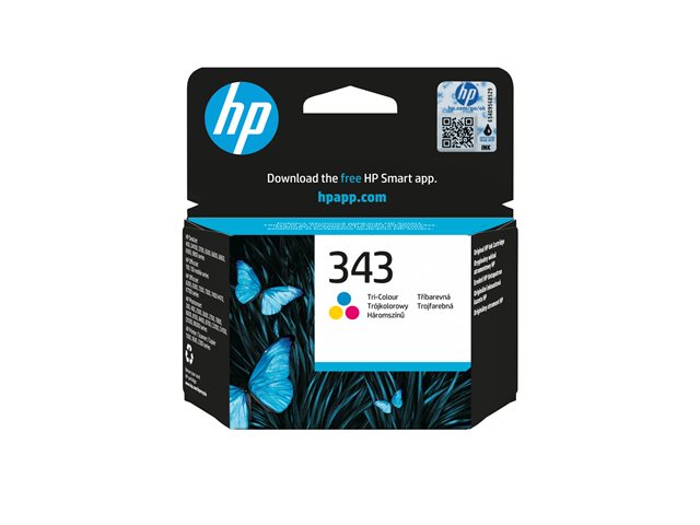 HP 343 original Ink cartridge C8766EE UUS tri-colour standard capacity 7ml 330 pages 1-pack