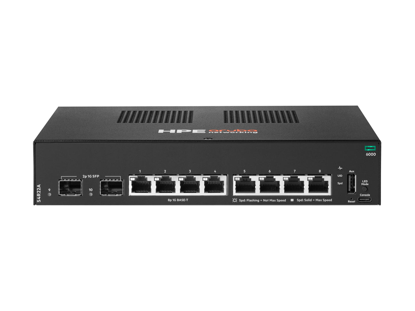 ARUBA HPE ANW 6000 8G 2F Sw EU en