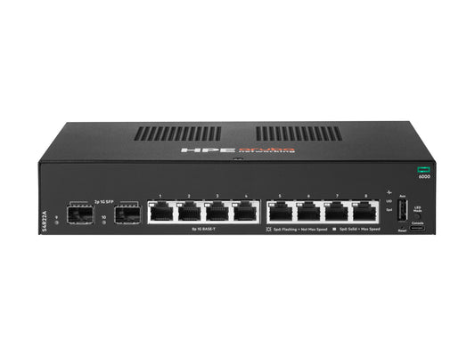 ARUBA HPE ANW 6000 8G 2F Sw EU en