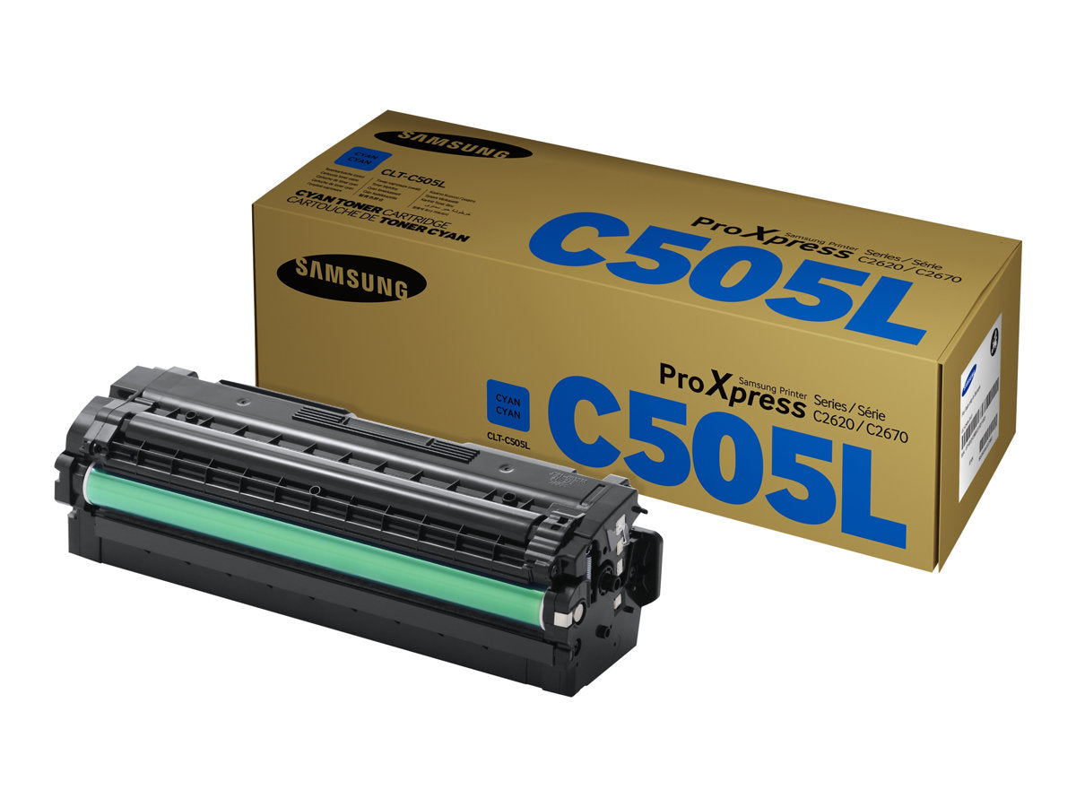 HP INC. SAMSUNG original Toner cartridge LT-Cartridge505L/ELS High Yield Cyan Toner cartridge SU035A
