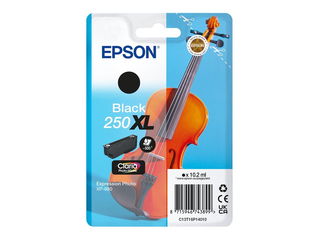 EPSON EPSON Singlepack Black 250XL ink