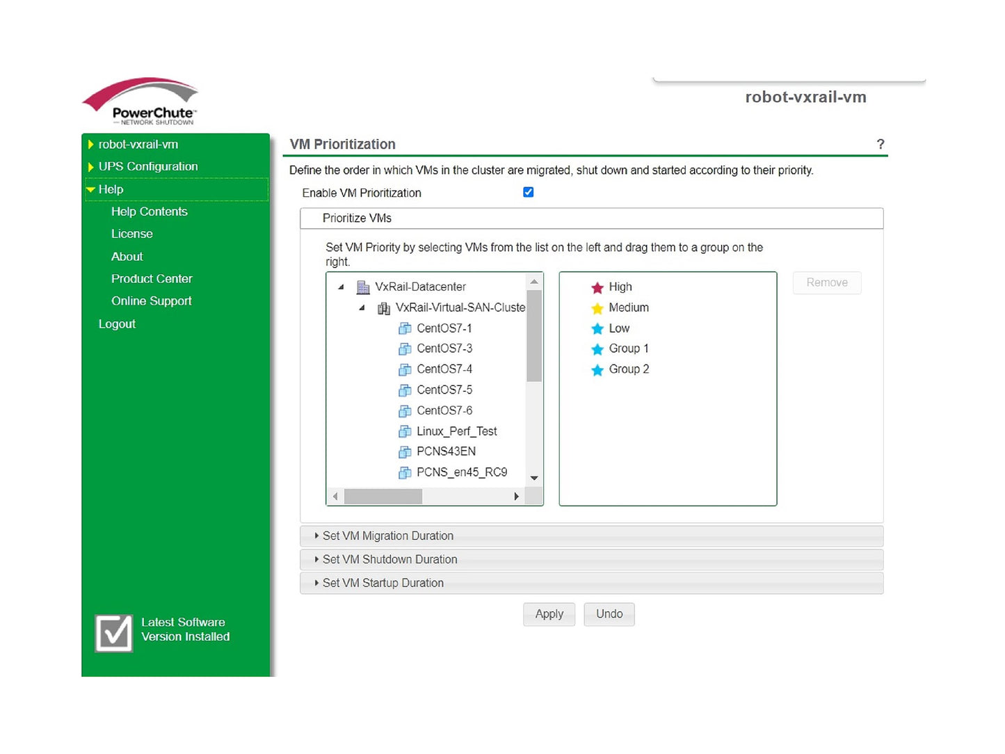 APC Digital license PowerChute Network Shutdown for Virtualization and HCI 1 year license