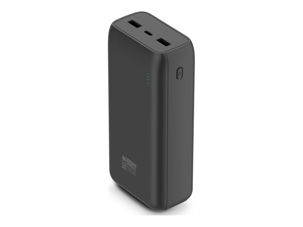 URBAN FACTORY 30.000mAh Capacity 2x X USB-A 2.1A MAx 4