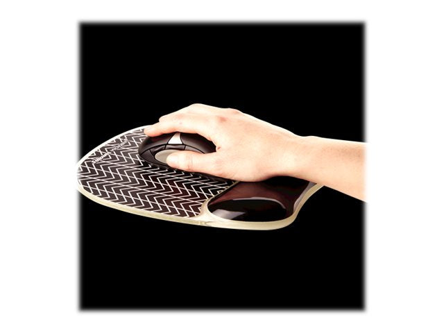 FELLOWES Tapis de souria repose poignet gel - chevron