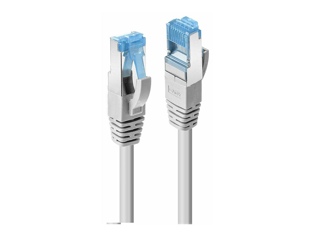 LINDY Câble réseau cat.6A S FTP cuivre LSOH 500MHz gris 10m