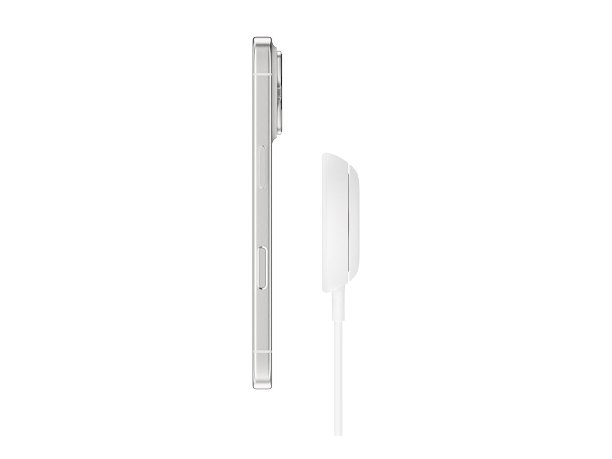 BELKIN BELKIN UltraCharge 25w Qi2 Pad with kickstand White Non PSU