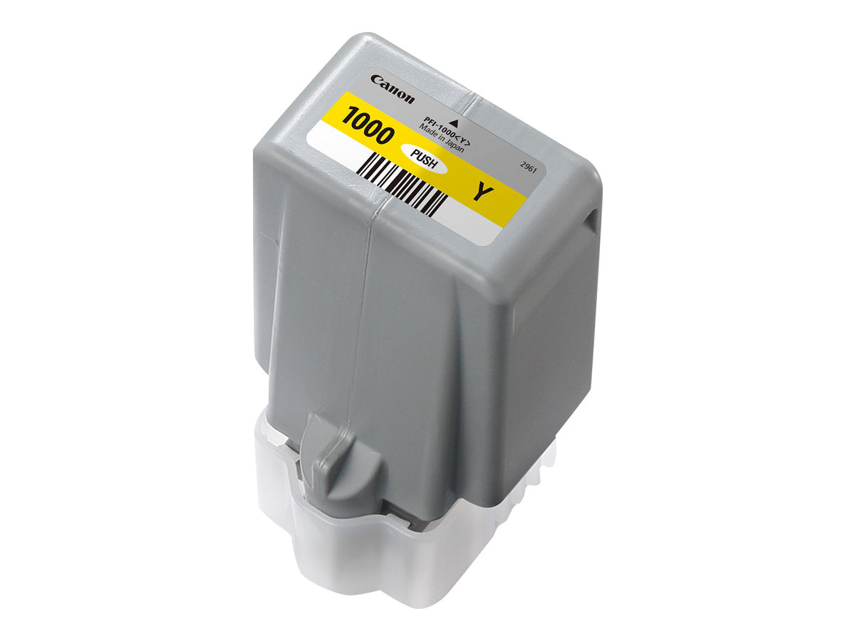 CANON 2LB PFI-1000y Ink yellow standard capacity 80ml 1-pack iPF1000