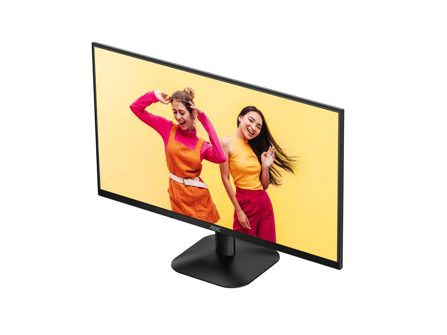 AOC 24B35HM2 - Écran LED - 24"-1920 x 1080 Full HD (1080p) @ 100 Hz - VA - 300 cd/m² - 4000:1 - 1 ms - HDMI, VGA - noir