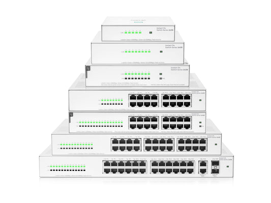 HPE Networking Instant On 1430 16G Switch Commutateur non géré 16 x 10/100/1000 de bureau Montable sur rack fixation murale BTO