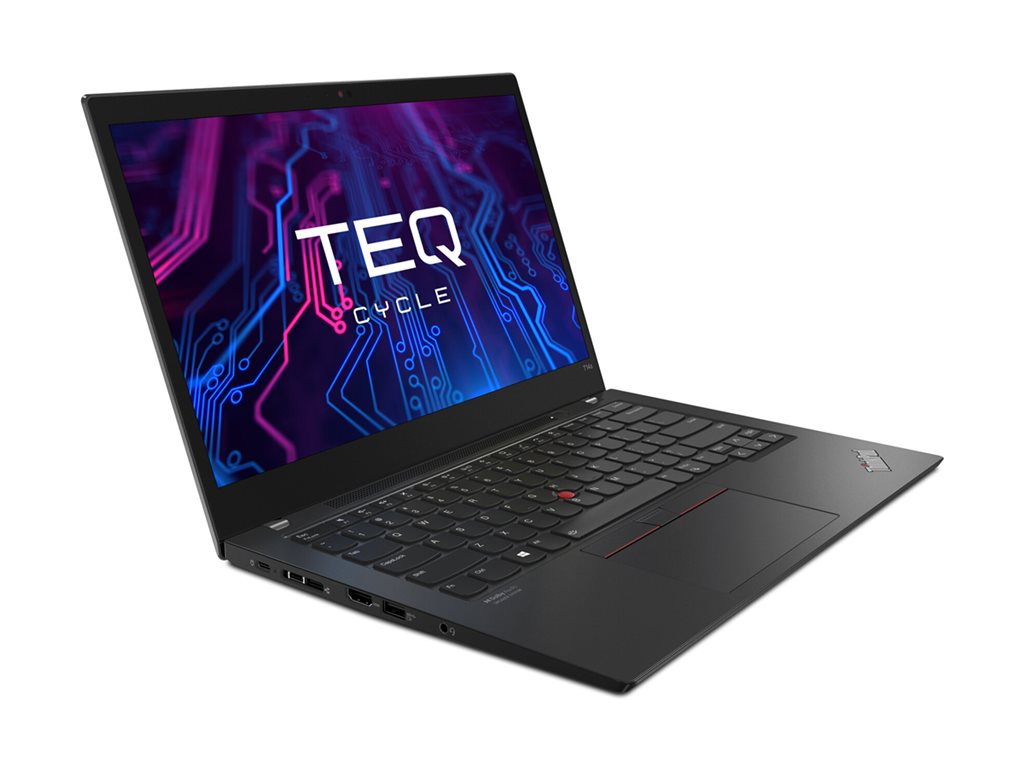 TEQCYCLE Premium+ - Lenovo Thinkpad T14 G2 Intel Core i5-1145G7 14p FHD 16Go 256Go SSD W11P PC Portable reconditionné garantie 3