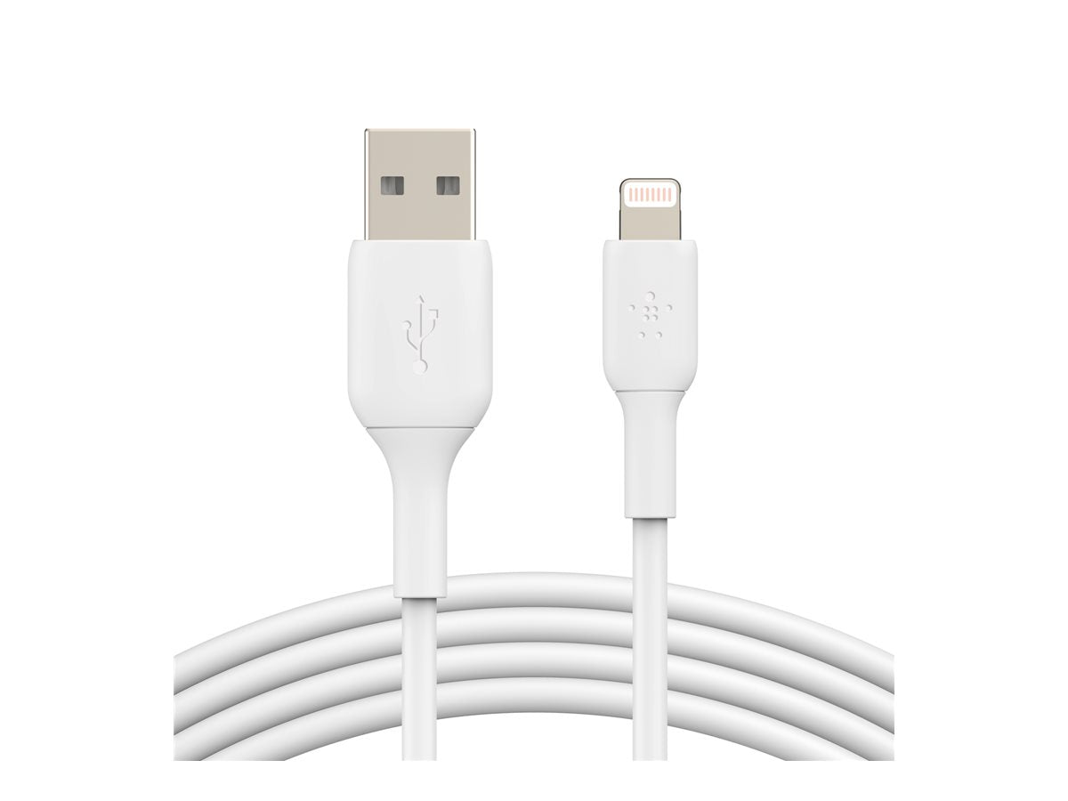 BELKIN BOOST CHARGE USB-A to Lightning Cable PVC 1M White