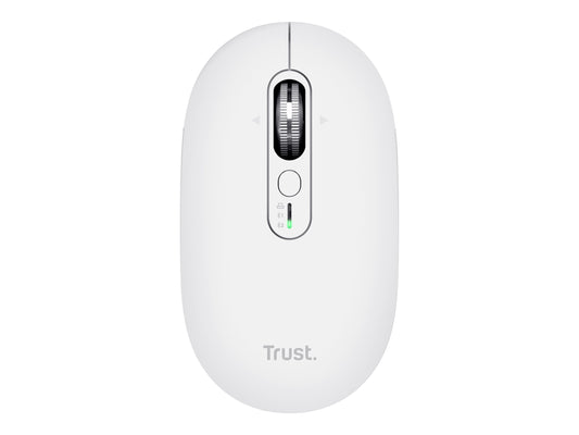TRUST TRUST Souris sans fil SERON hyperscroll multi-connexion rechargeable blanc