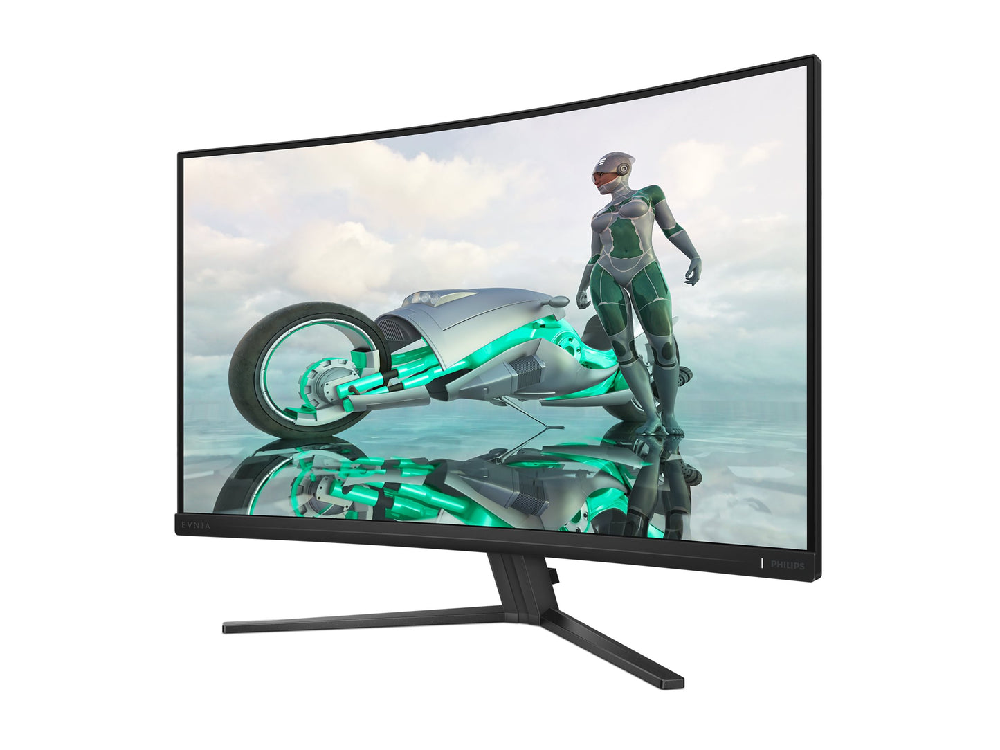 PHILIPS PHILIPS Evnia 3000 32M2C3500L - Ecran Gaming incruvé - 32" - 2560 x 1440 QHD @ 180 Hz - VA - 300 cd/m² -3500:1 - HDR10 - 2xHDMI DP -