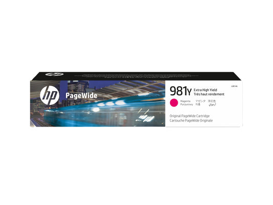 HP 981Y original Extra High Yield Magenta PageWide Cartridge L0R14A