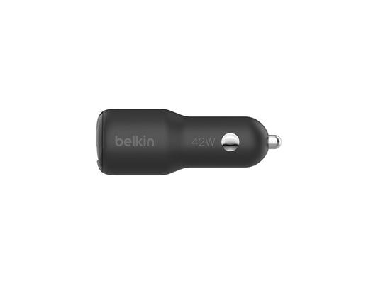 BELKIN BELKIN Boost Charge 42w - 30w USB-C PD PPS + 12w USB-A Car Charger