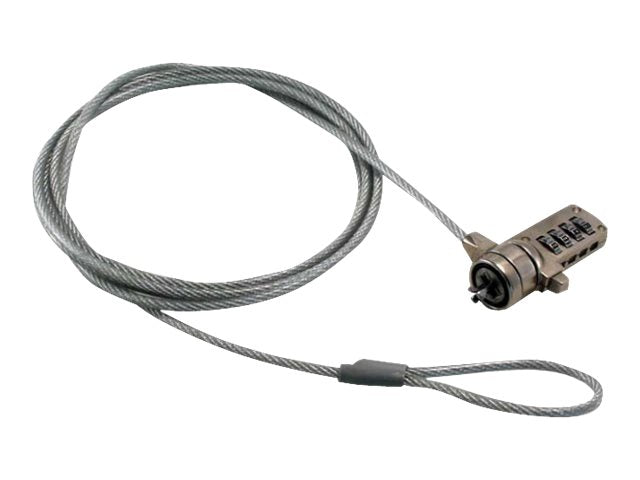 MCL Antivol type câble à encoche sytème à code 4 DIGITS - 1,80m