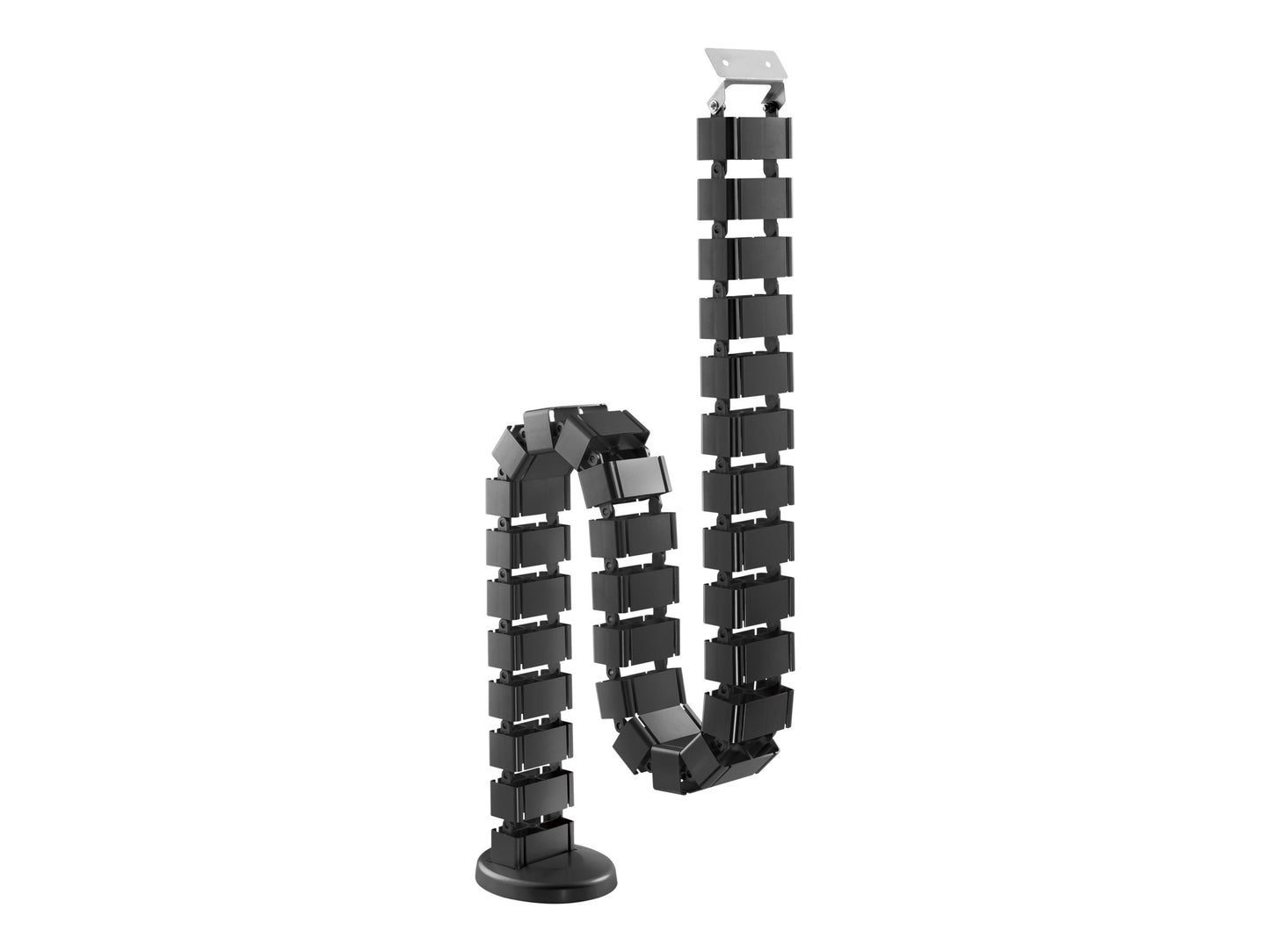 T'NB TNB ERGO Line Hinged Cable Guide With Metal Base Optimal Management Of Office Cables Cable Guide With Detachable Spine