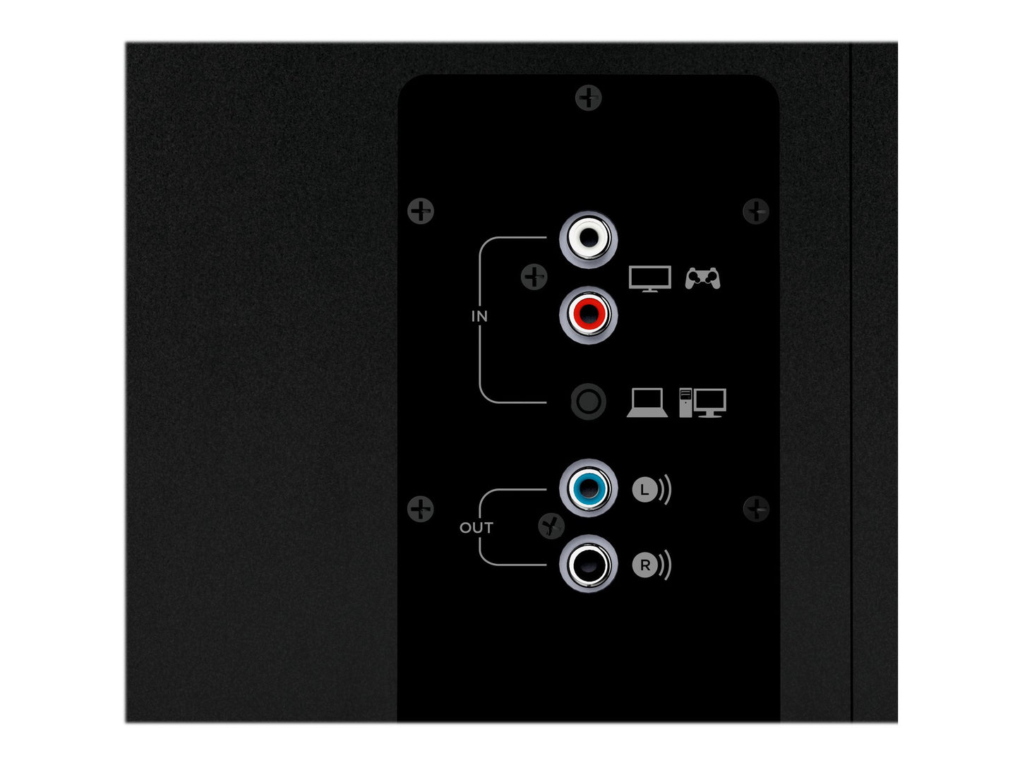 LOGITECH Z533 Speaker system for PC 2.1-channel 60 Watt Total