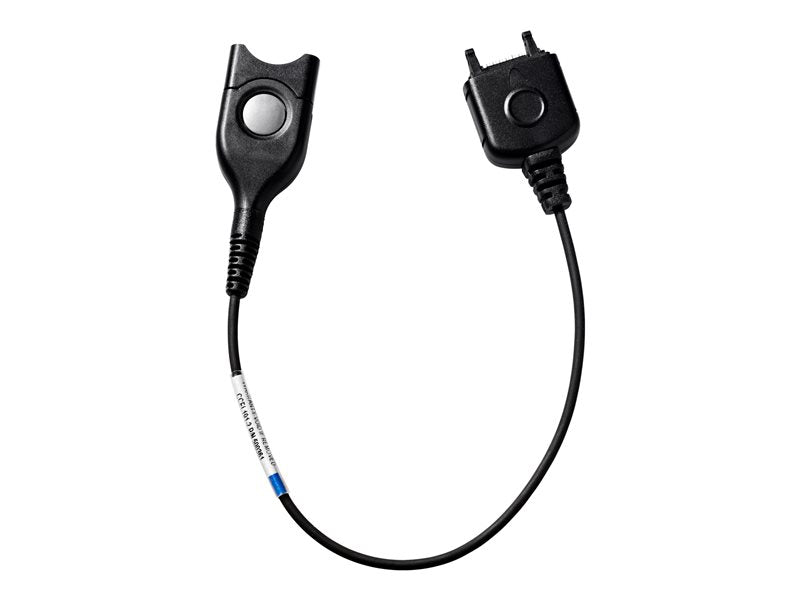 EPOS CCEL 191-2 DECT/GSM cable Easy Disconnect 100cm 2.5mm Plug 3 Pol