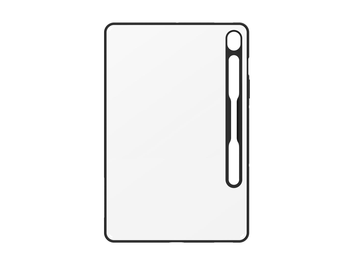 SAMSUNG Back cover with reinforced edges Transparent