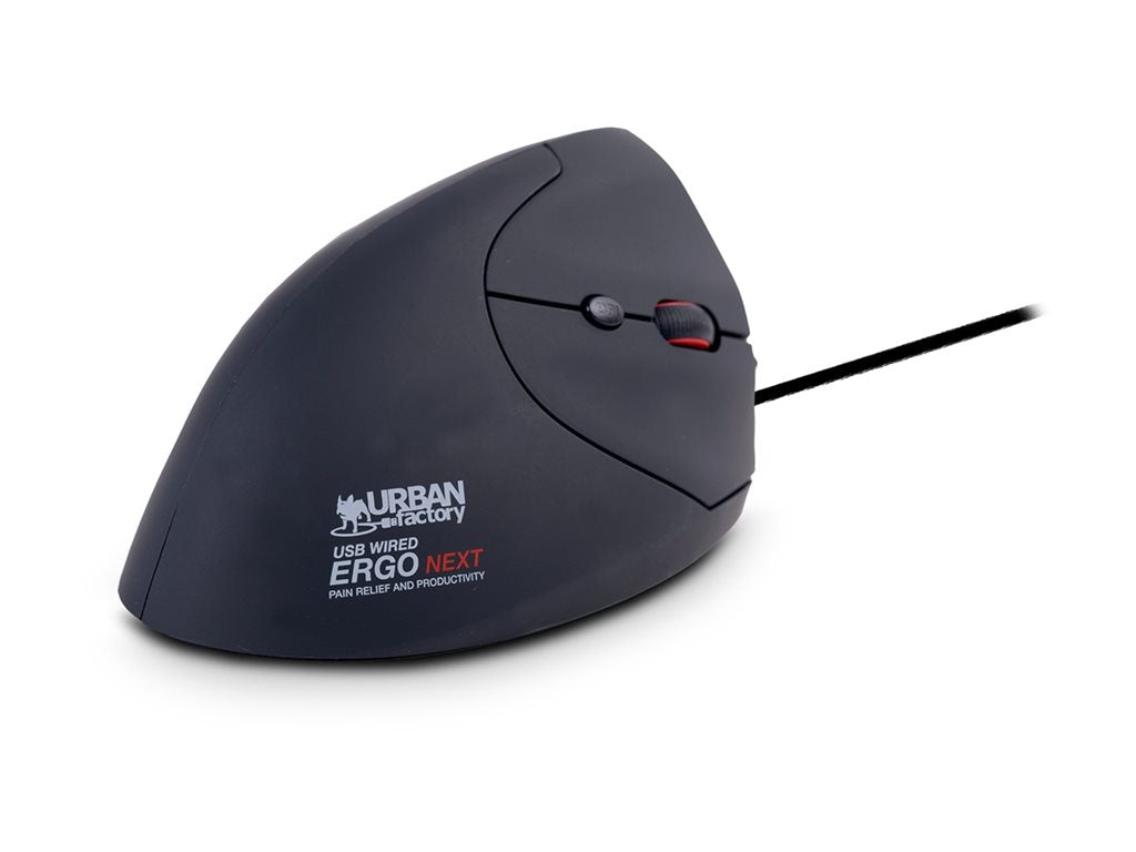 URBAN FACTORY URBAN FACTORY Ergo Bluetooth And 2.4Ghz Ergonomic Mouse With Trackball And Adjustable Tilt