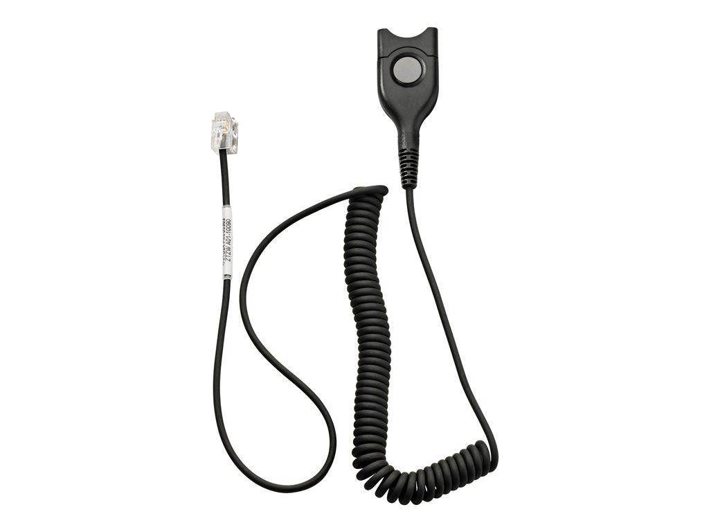 EPOS CSTD 01 Standard headset connection cable with EasyDisconnect to Modular Plug RJ 9