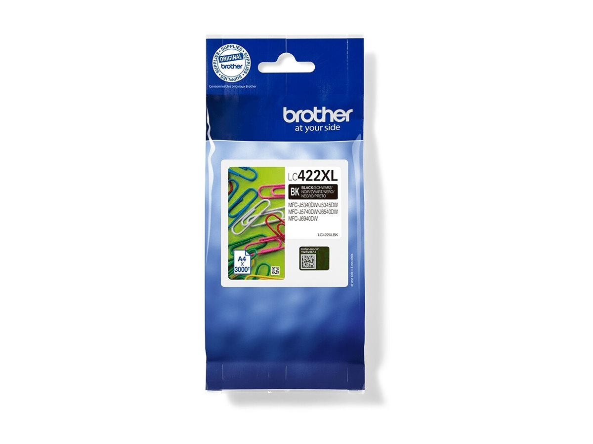 BROTHER LC422XLBK HY Ink Cartridge For BH19M/B Compatible with MFC-J5340DW MFC-J5740DW MFC-J6540DW MFC-J6940DW 3000 pages