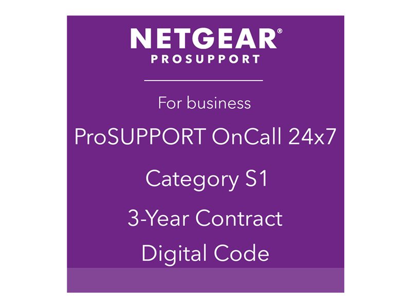 NETGEAR ONCALL CATEGORY S1 3YR