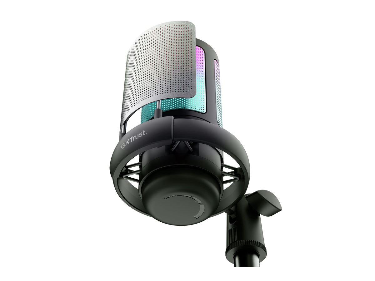 TRUST Microphone AURON USB éclairé noir