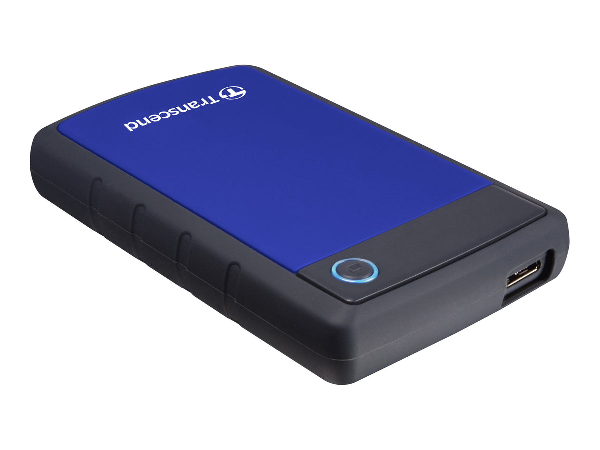 TRANSCEND 1To Disque dur externe 2.5p - Anti-choc Bleu