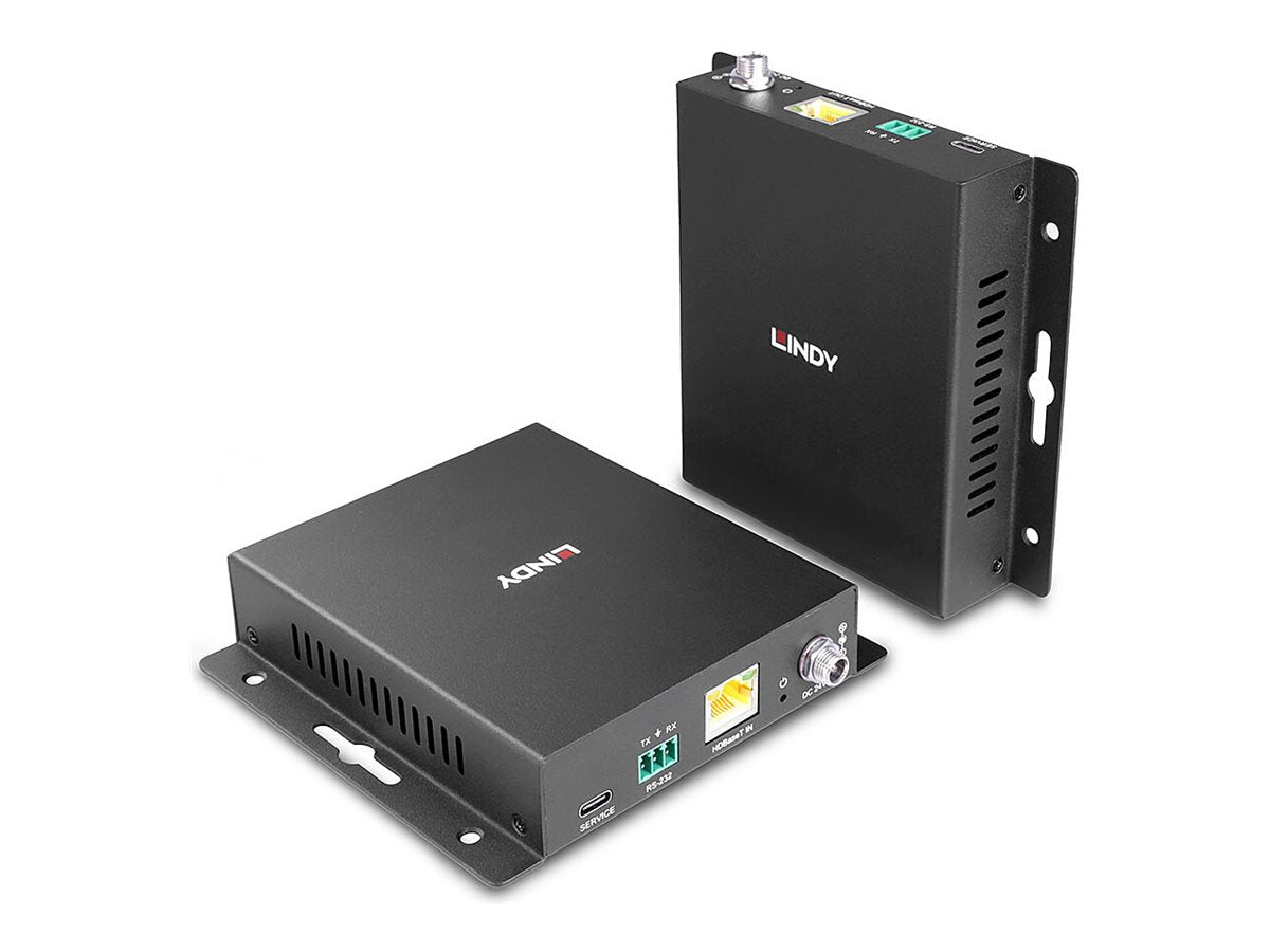LINDY Extender Cat.6A Type C 4K60 HDBaseT 3.0 pour vidéo et données 100m