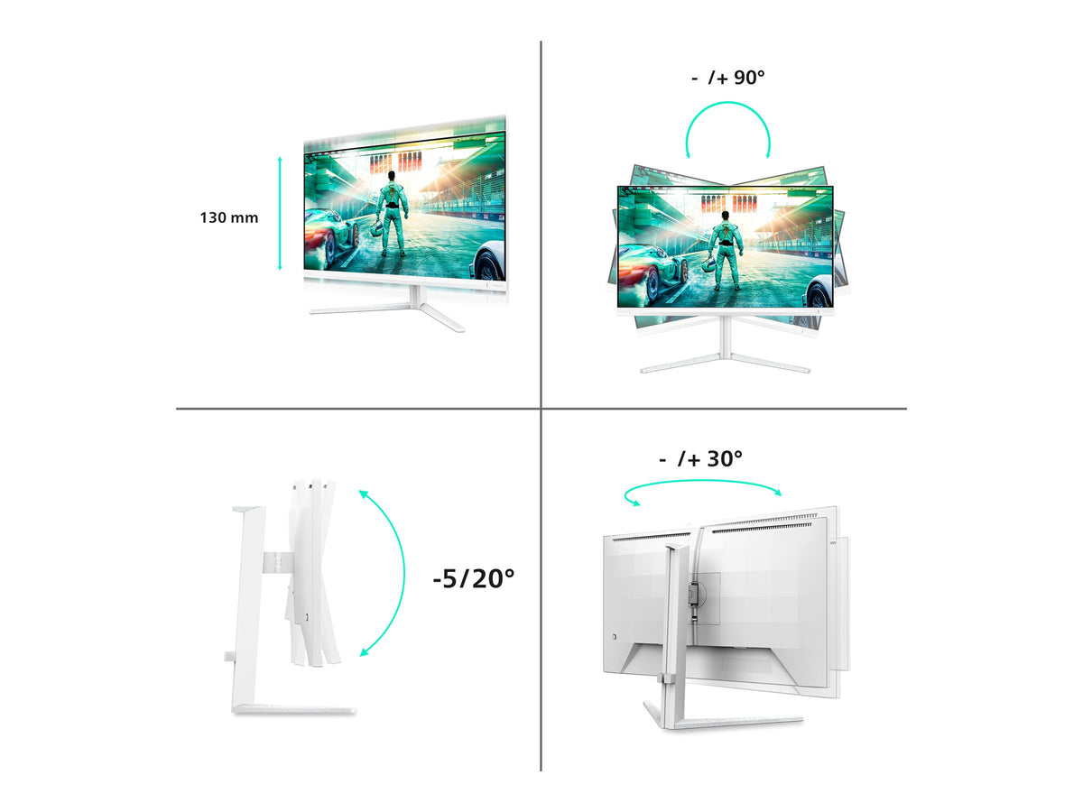 PHILIPS 27M2N3501PA/00 27p 2560x1440 1ms 2xHDMI DP