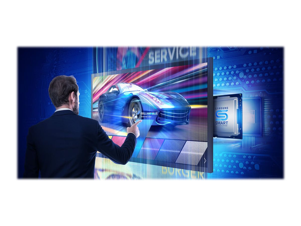SAMSUNG SAMSUNG QM55B-T 55p Wide 16:9 All-in-one Capacitive Touch 400nits 2x10W speakers HDMI USB WiFi VESA
