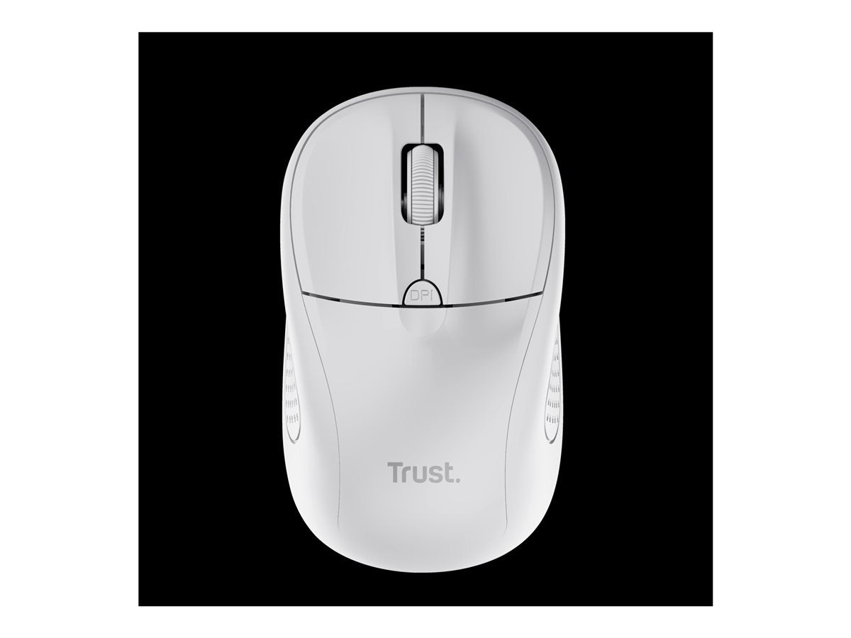 TRUST Souris sans fil compacte PRIMO - Blanche mat