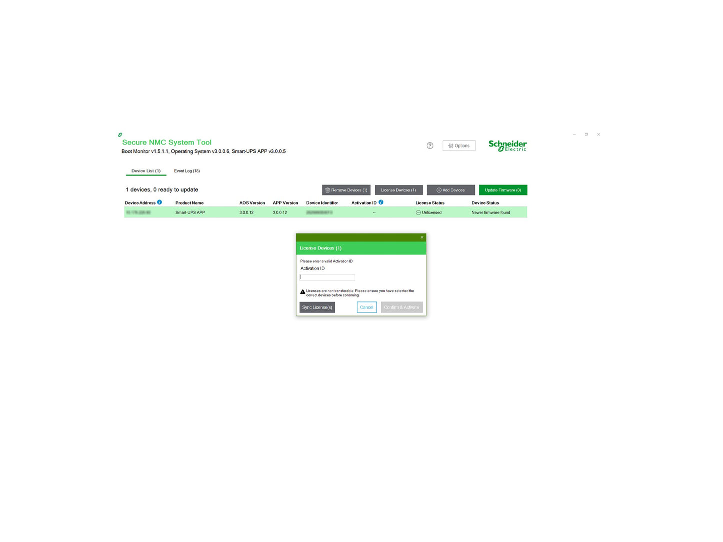 APC NMC3 for Smart-UPS - 5 Year Support Contract License