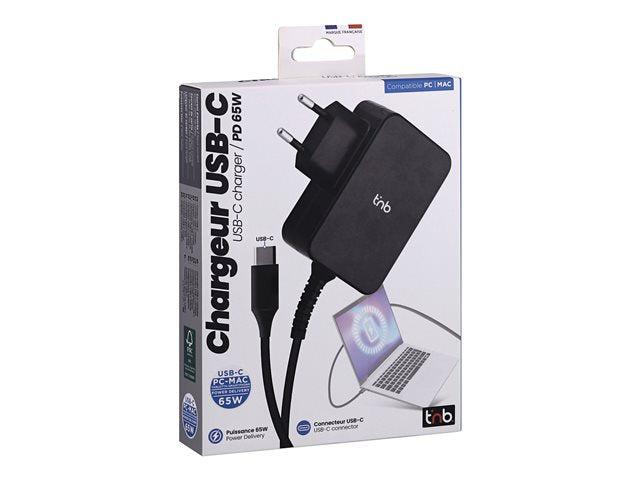 T'NB TNB 65W USB-C charger with wall plug