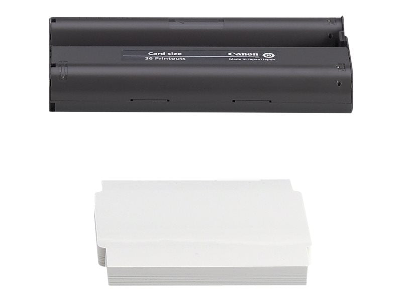 CANON KC-36IP photo  papier inkjet 54x86mm 36 feuilles pack de 10 with color ink cartouche for CP-100