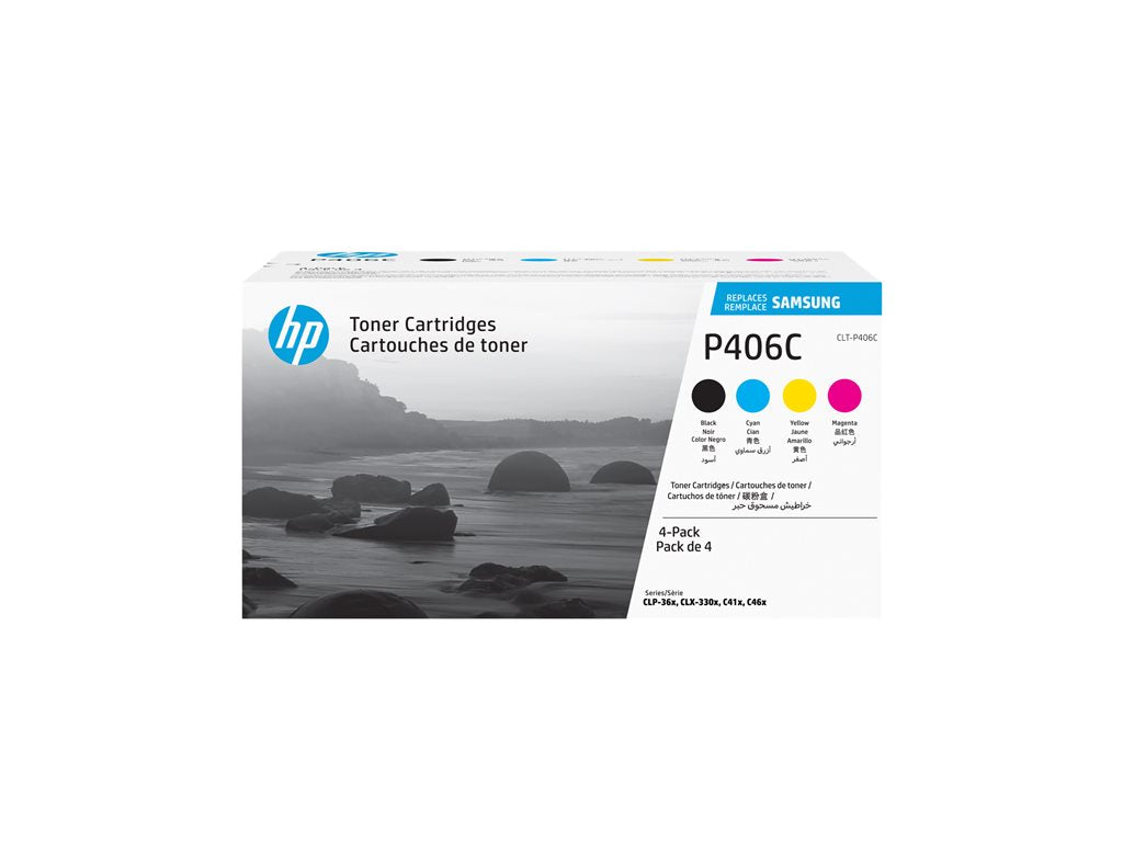SAMSUNG original Toner cartridge LT-P406Cartridge/ELS 4-pk CartridgeYMK Toner cartridge SU375A