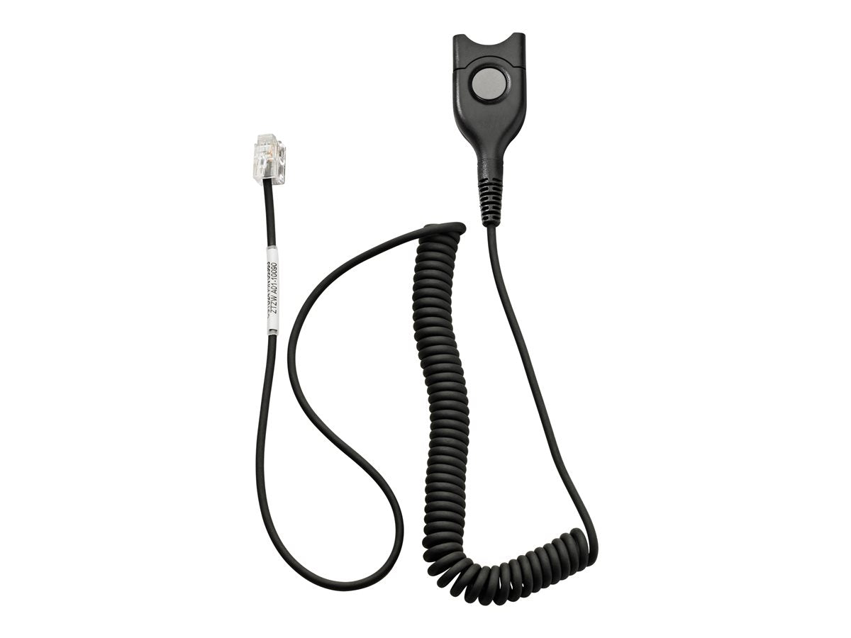 EPOS CSTD 01 Standard headset connection cable with EasyDisconnect to Modular Plug RJ 9