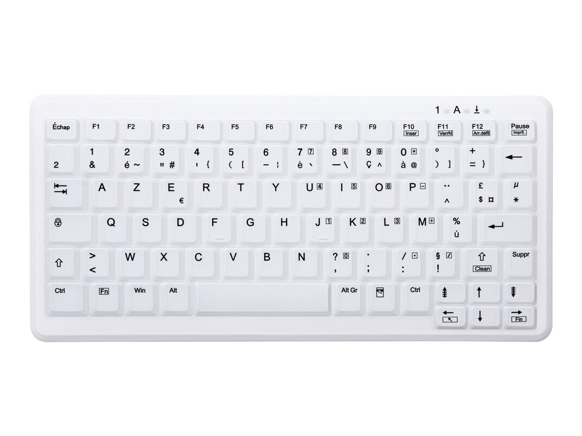 CHERRY CHERRY AK-C4110F-FU1-W/FR Wireless keyboard compact without numpad washable USB white (FR)