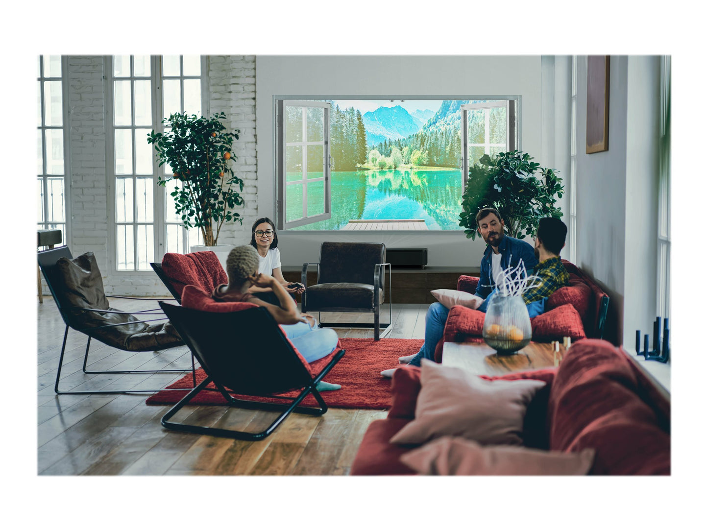 EPSON EPSON EH-LS800W Projecteur laser UST - 4K PRO-UHD Home Cinema- 16: 9- 4000 lumens-2 500.000: 1- 3x HDMI- Android TV™ Bluetooth- Noir