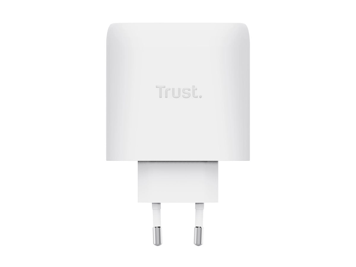 TRUST TRUST Chargeur MAXO USB 65 watts GAN 4 ports 3 USB-C + 1 USB-A + câble blanc