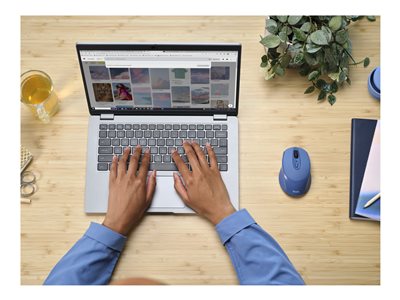 TRUST Souris sans fil ZAYA rechargeable - Bleue