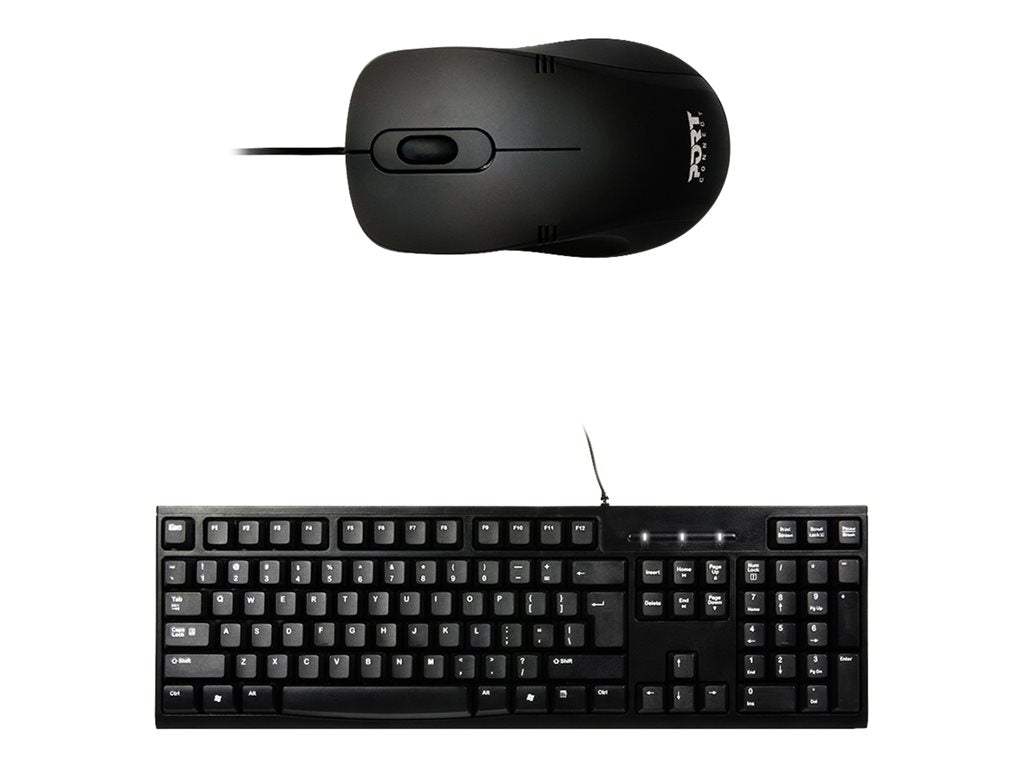 PORT DESIGNS Pack Keyboard + Mouse Budget - Wired - UK