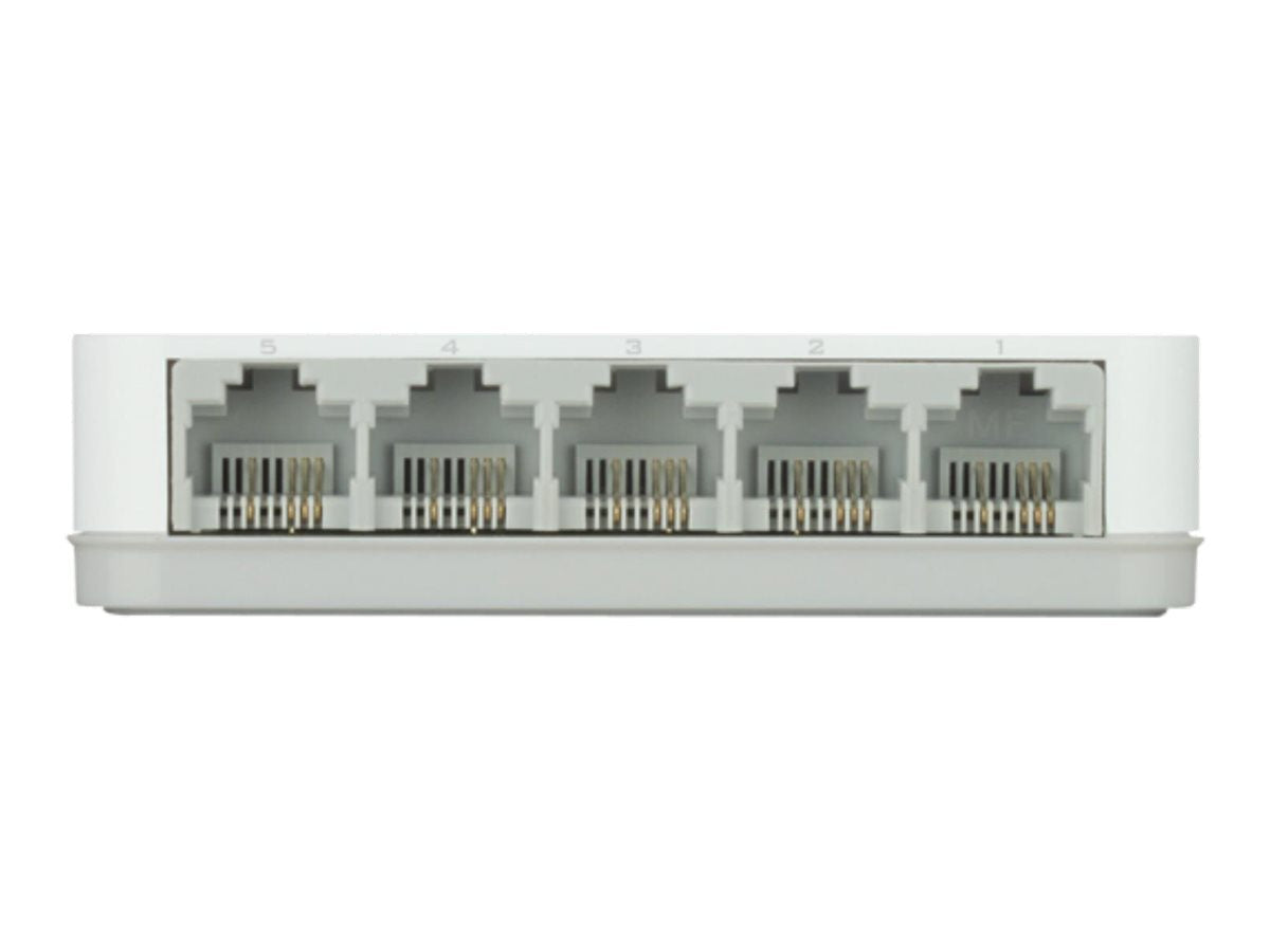 D-LINK Mini switch 5 Ports 10/100Mbps format de bureau - D-Link GREEN