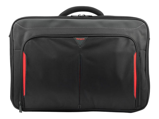TARGUS TARGUS sacoche Classic 17-18p Clamshell noire et rouge