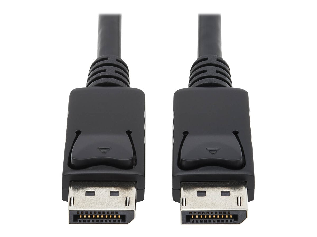 EATON TRIPPLITE DisplayPort Cable with Latches 4K 60Hz M/M 10ft. 3.05m