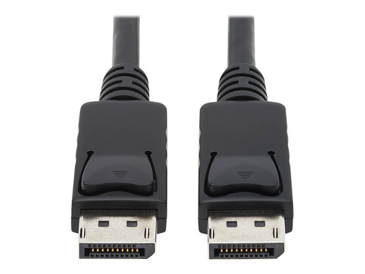 EATON TRIPPLITE DisplayPort Cable with Latches 4K 60Hz M/M 10ft. 3.05m